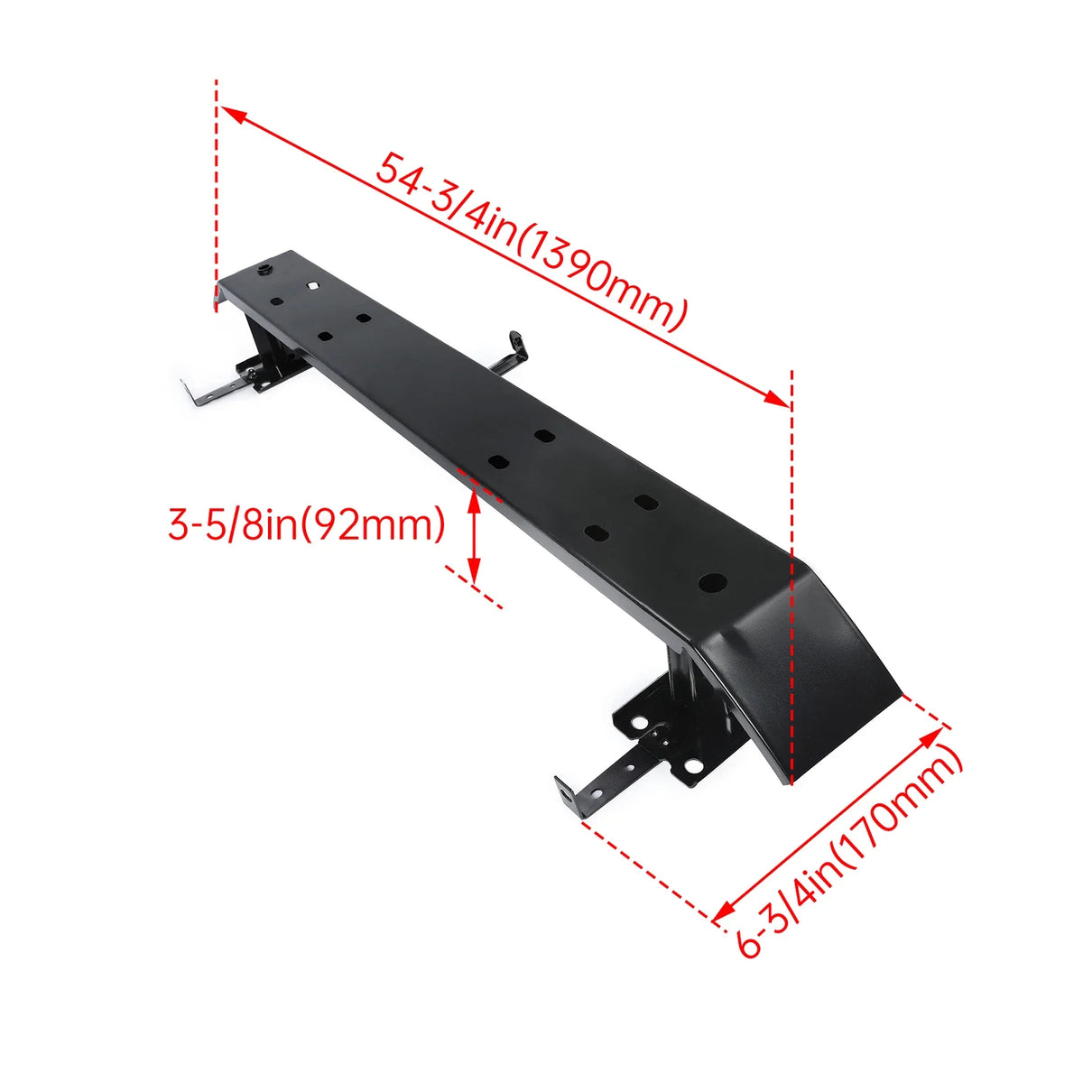 Steel Front Bumper Reinforcement for Ram ProMaster EV/1500/2500/3500 (2014–2026)