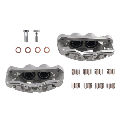 Front Brake Caliper Set w/Hardware for Ford F-250 F-350 F-450 (2013–2022)