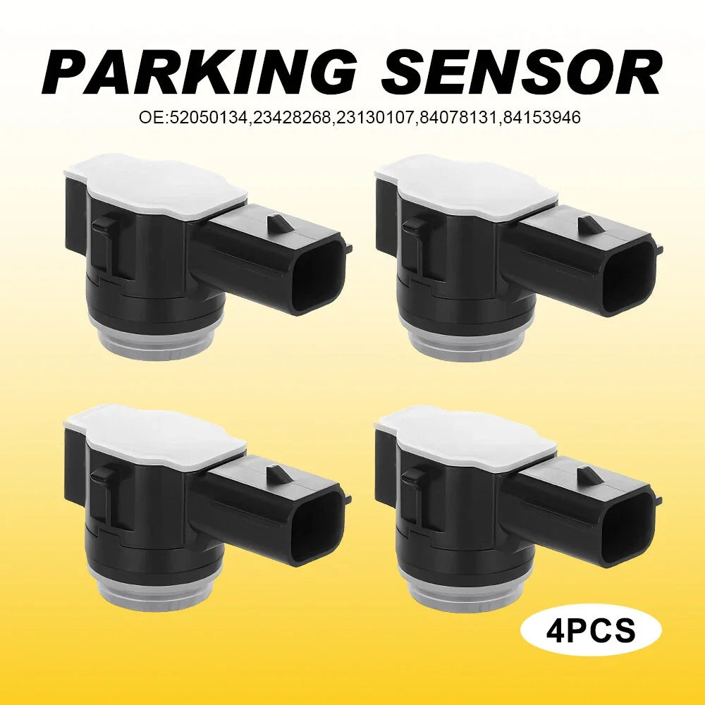 Set of 4 Parking Assist Sensors for Chevy Silverado Cadillac GMC