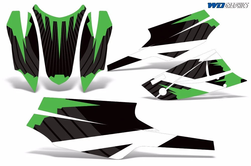 Sled Graphic Stickers Decals for Arctic Cat Firecat/Sabercat (2003–2006)