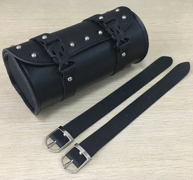 Leather Motorcycle Front Fork Tool Bag for Harley Davidson