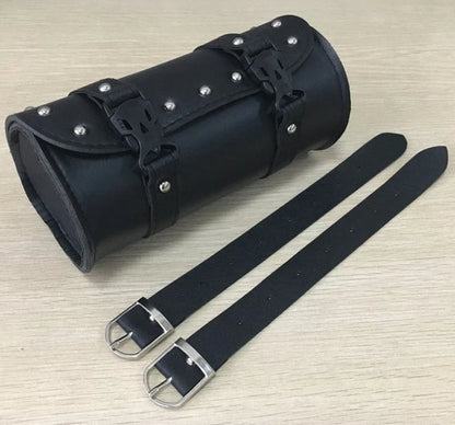 Leather Motorcycle Front Fork Tool Bag for Harley Davidson