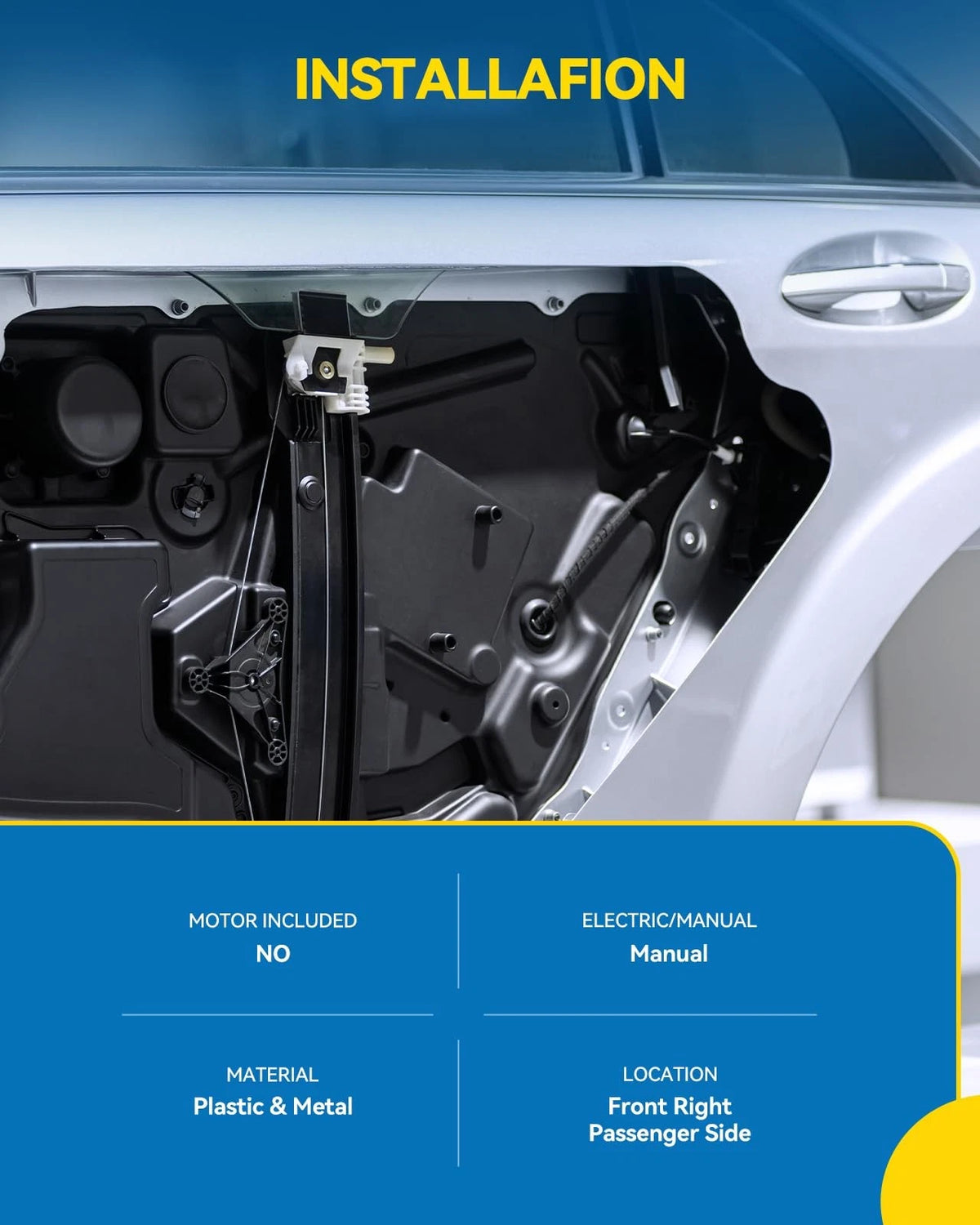 Power Window Regulator for Nissan Altima (2007–2010)