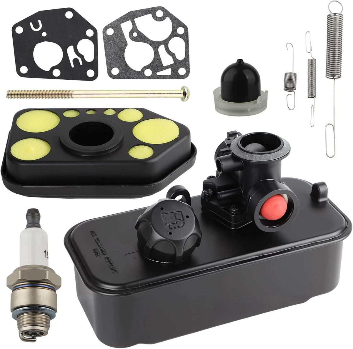 Carburetor & Fuel Tank Kit for Lawn Mower (Enhanced Performance)