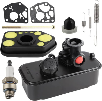 Carburetor & Fuel Tank Kit for Lawn Mower (Enhanced Performance)