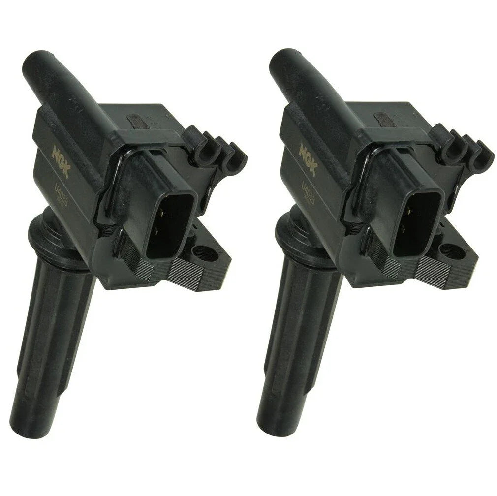 Set of 2 NGK Ignition Coils for Mazda Protege 1.6L L4 (1999–2003)