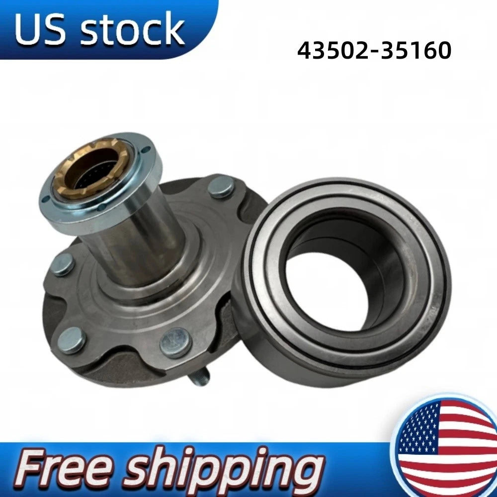 Front Wheel Hub & Bearing for Toyota 4Runner 1998–2002 (43502-04030, 43502-35160)