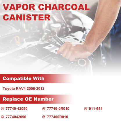 Vapor Charcoal Canister for Toyota RAV4 (2006–2012) 7774042090 911-654