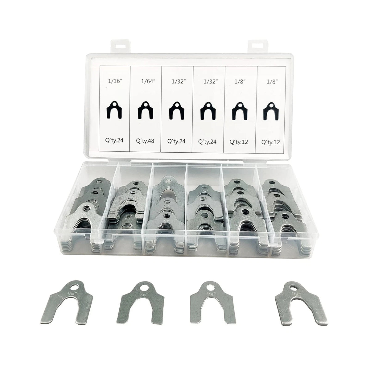 144 Pieces Auto Alignment Body Shim Set for