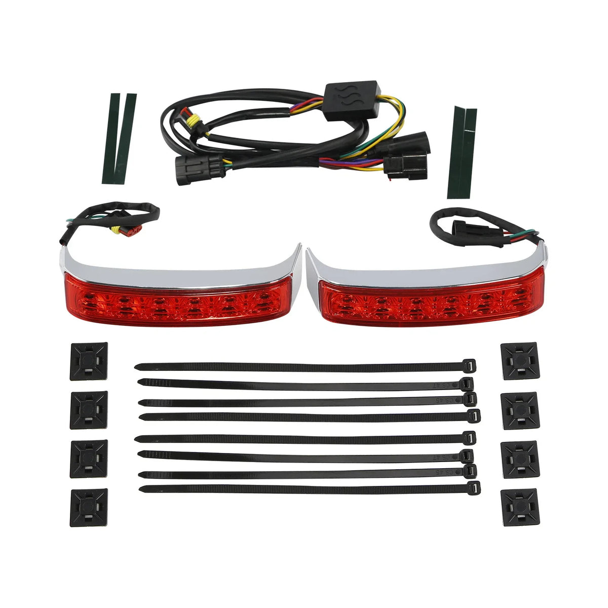 Saddlebag LED Run Brake Turn Light for Harley Road Glide Ultra Limited (2014–2024)