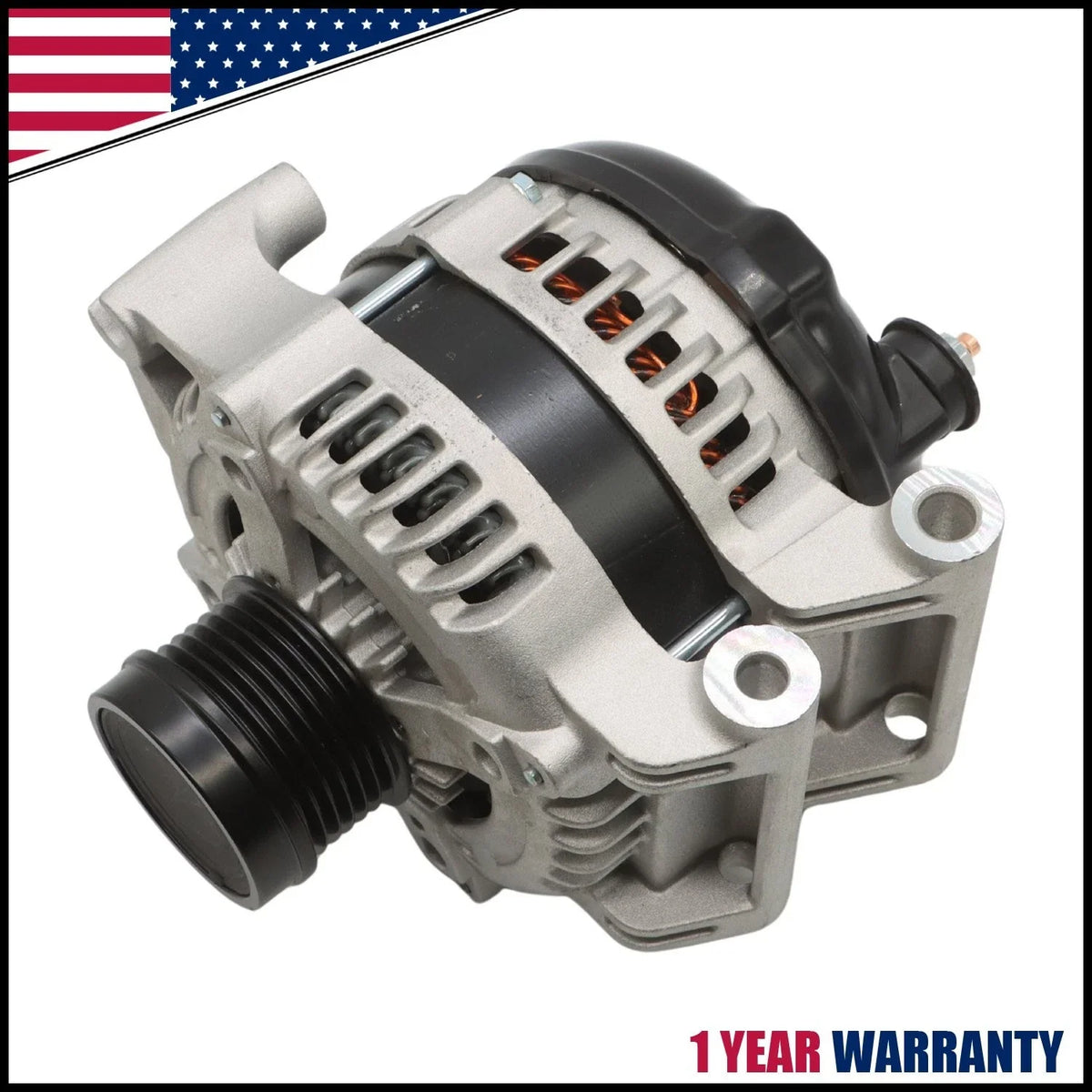 Alternator for Jeep Cherokee 2014-2022, Chrysler 200 2015-2017 V6 3.6L