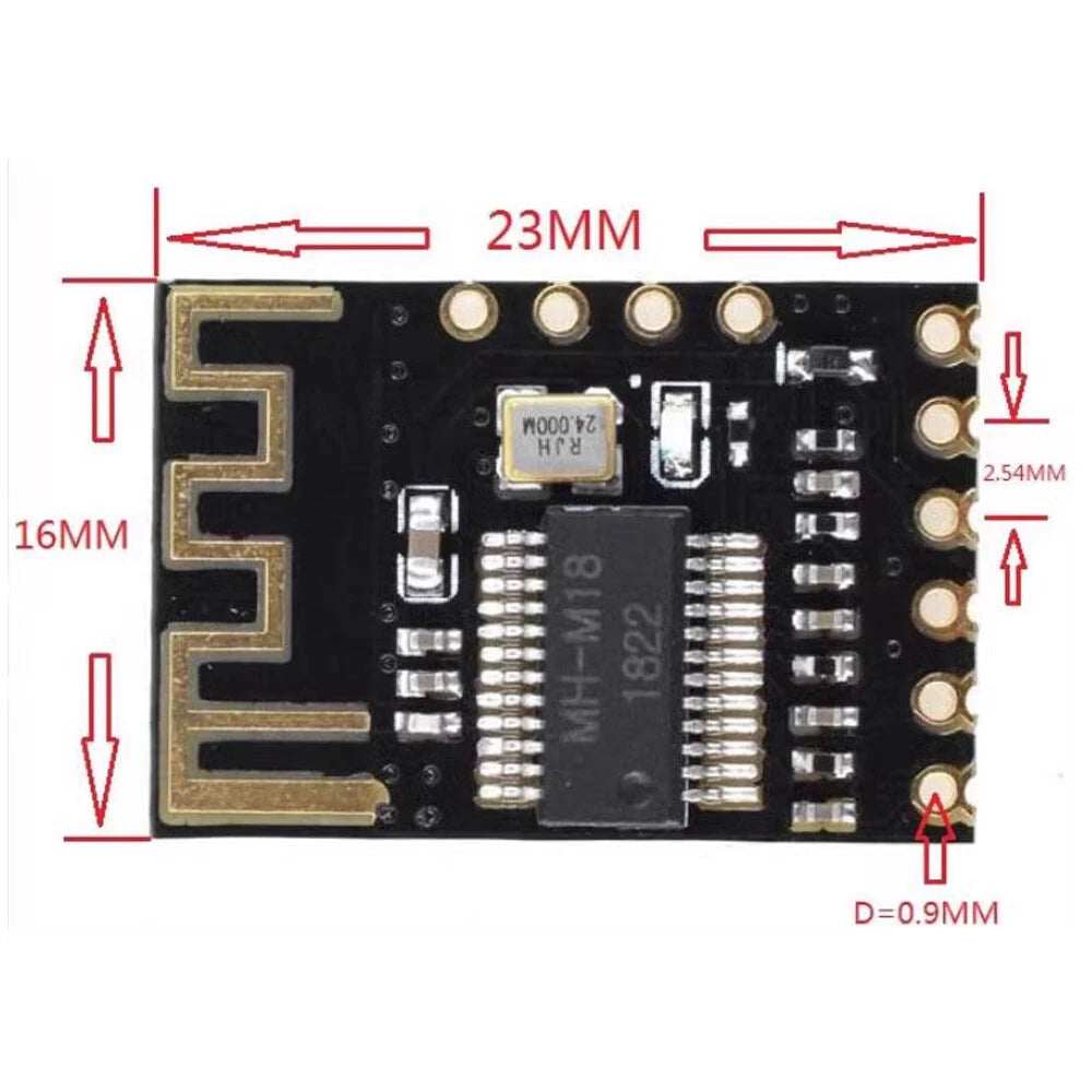 2X Bluetooth MP3 Wireless Audio Receiver Module Lossless Decoder Boards