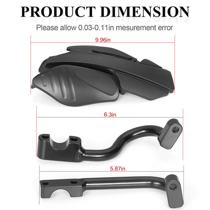 Handguards & Mount Brackets Kit for Polaris Sportsman 500 550 570 800 850 1000