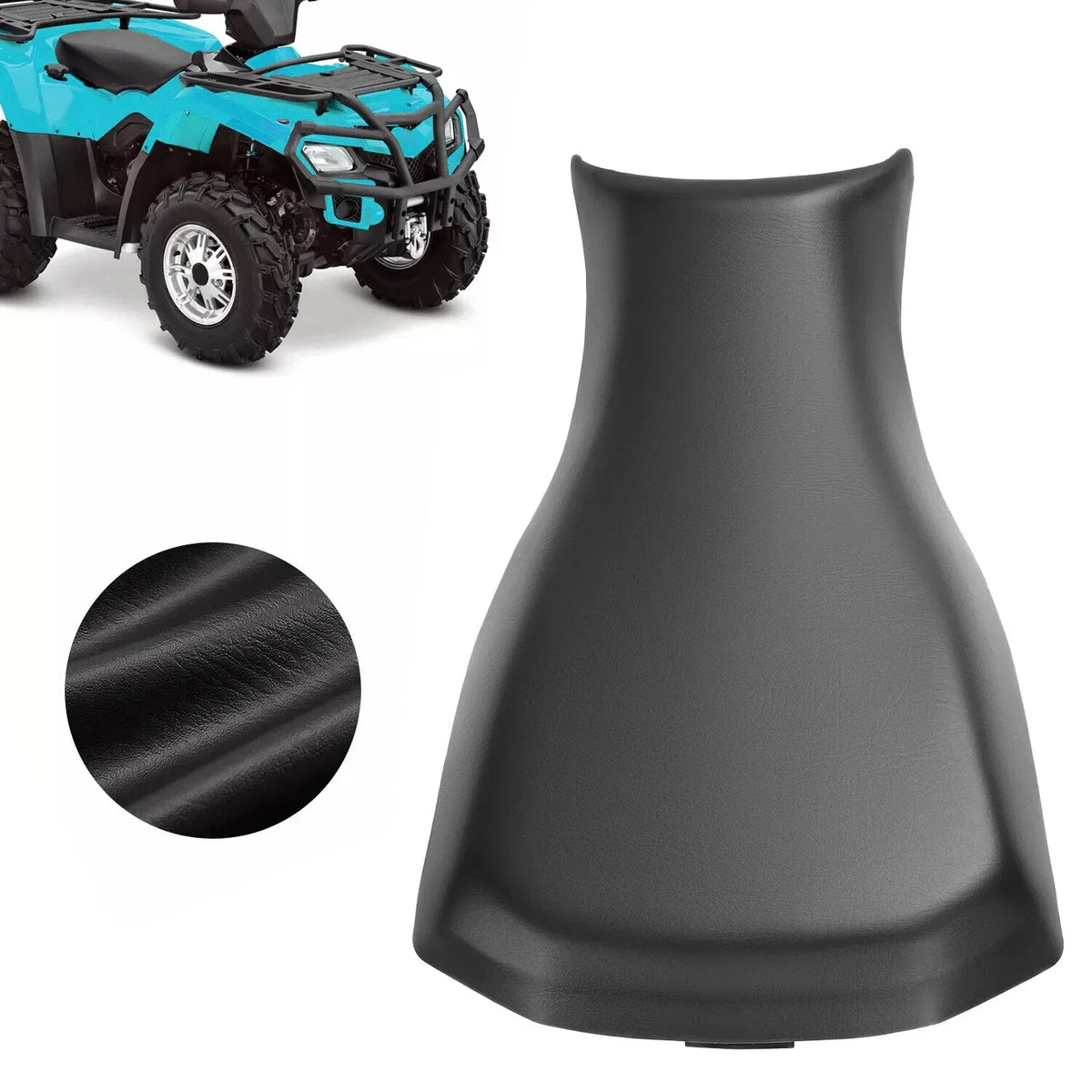 All Weather Black PVC Seat Covers for Can Am Outlander Max (2003–2023)