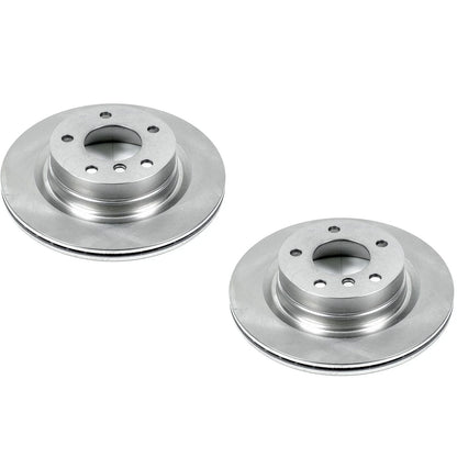 Set of 2 Powerstop Brake Discs for BMW 328i 325i Coupe (2006–2013) - SET-P15EBR1020-2