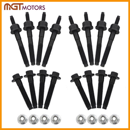 Pair Exhaust Manifold Bolt & Stud Hardware Kit for Aspen Durango Ram 1500 (2003–2008) 3211 6505316AA 6507746AA 6508218AA