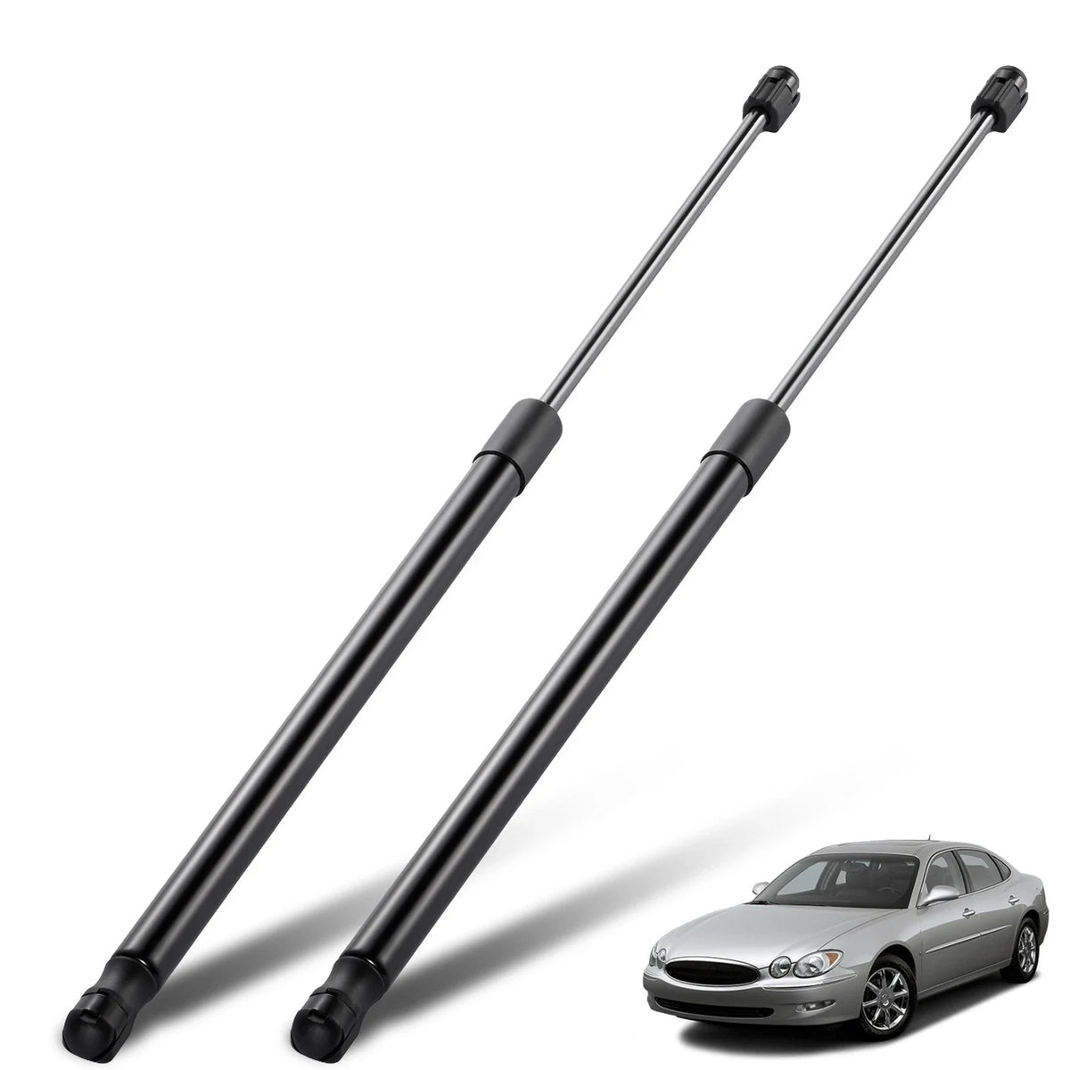 Set of 2 Front Hood Gas Struts Lift Supports for Buick LaCrosse (2005–2007)