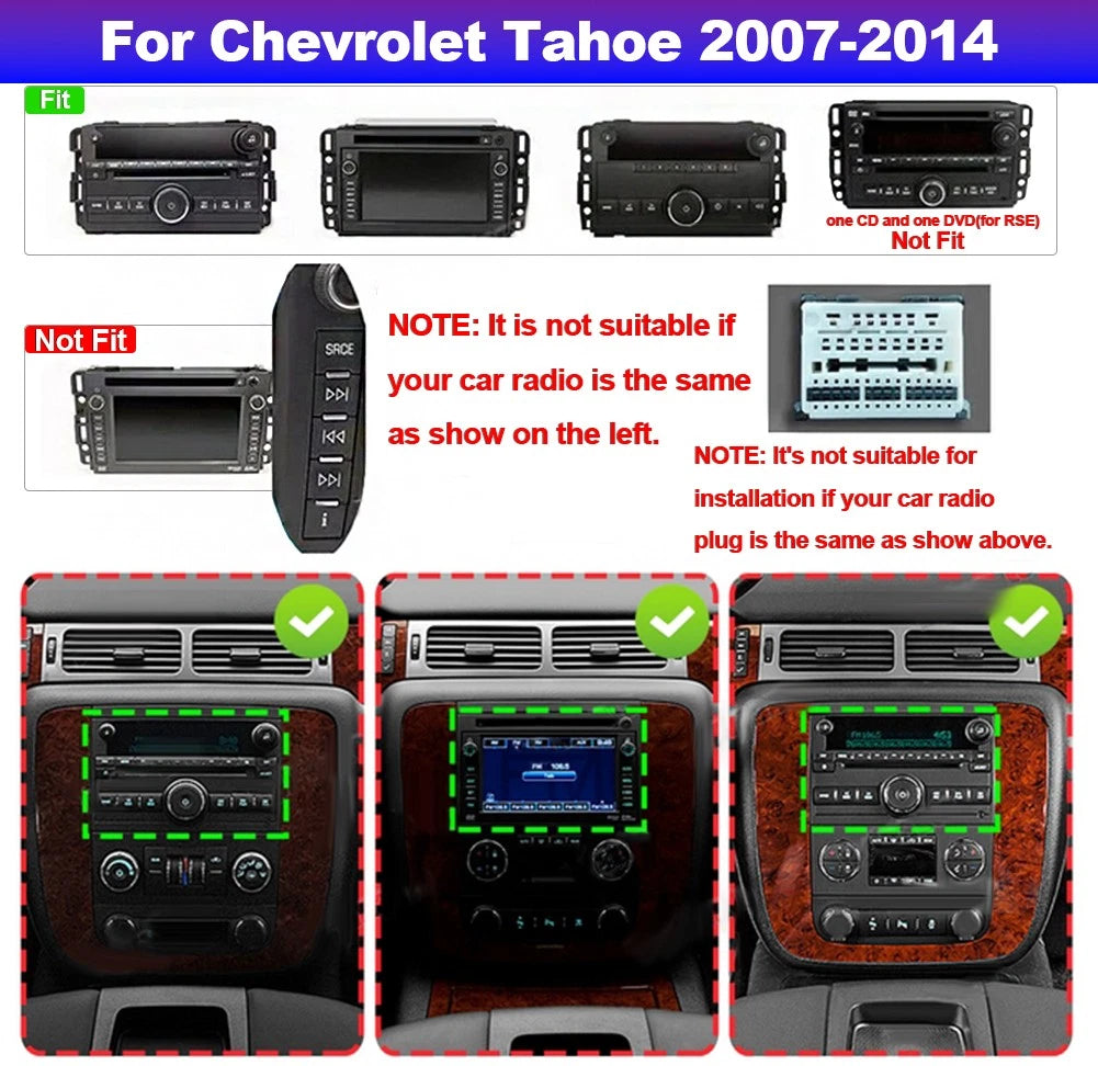 Wireless Carplay Car Stereo Radio GPS for Chevrolet Equinox (2005–2006)