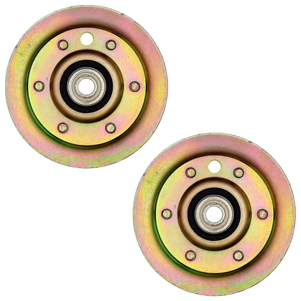 2X Flat Idler Pulley for Husqvarna