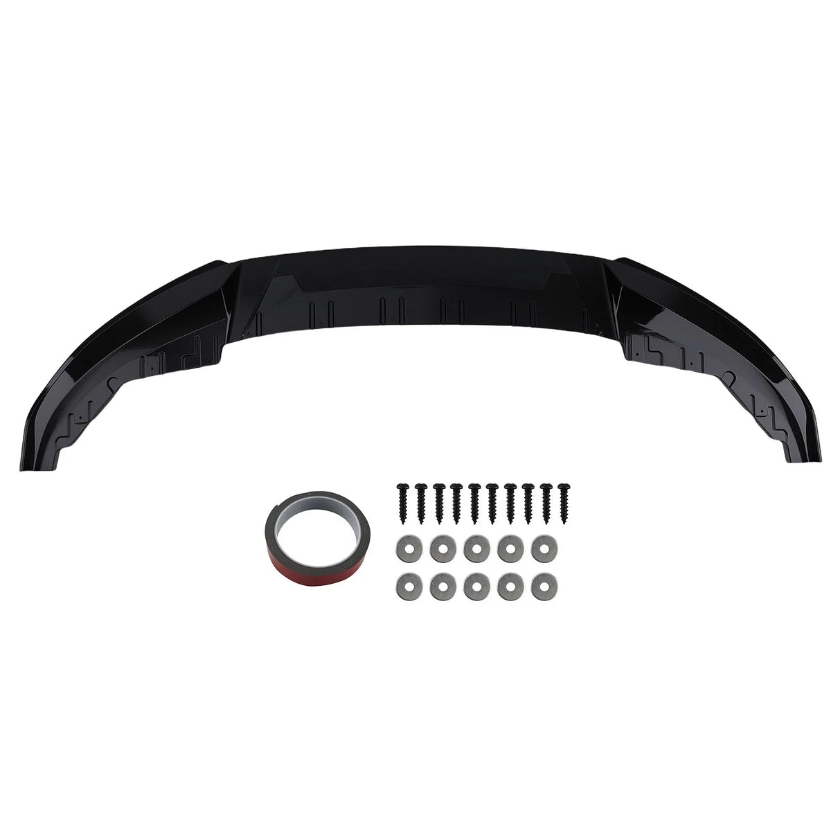 Front Bumper Lip Spoiler for BMW G26 4 Series M Sport (2021–2024) Gloss Black