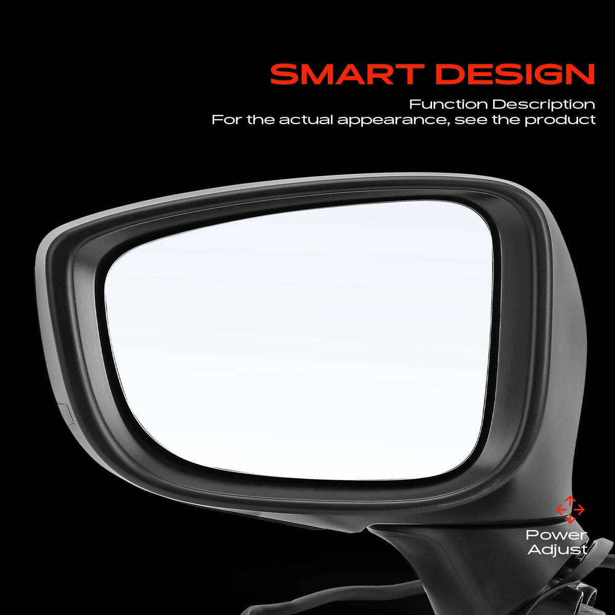 Driver Power Adjust Mirror for Mazda 3 (2017–2018) BABF-69-181A, MA1320183