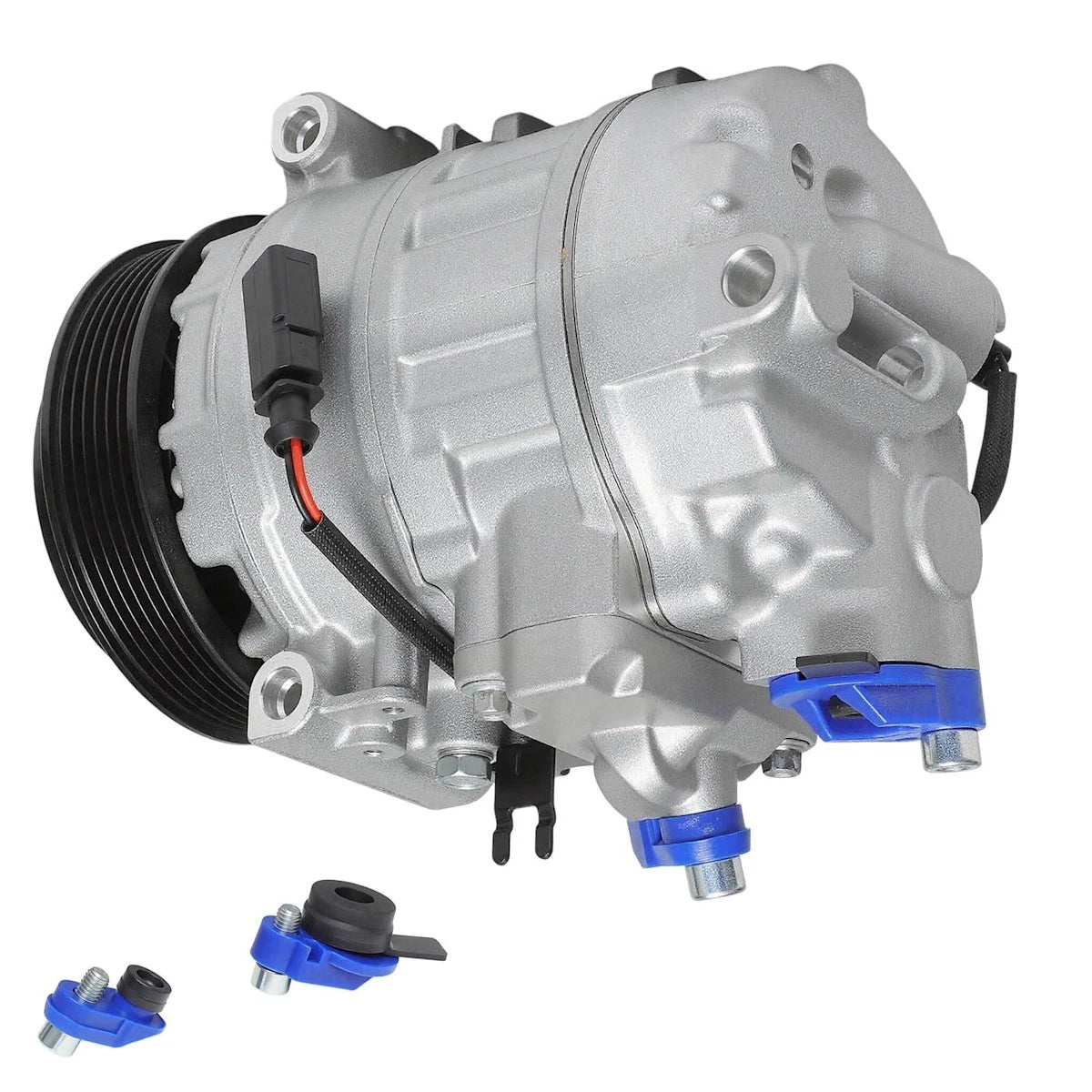 A/C Compressor with Clutch for Porsche Cayenne 911 Cayman Boxster (2009–2014) - 18016547, 158330, 157330