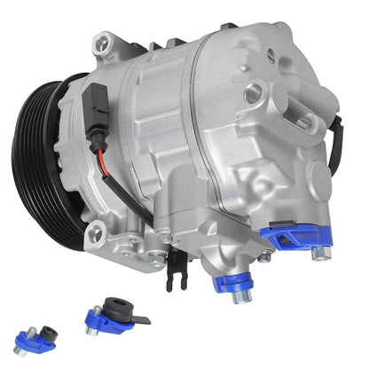 A/C Compressor with Clutch for Porsche Cayenne 911 Cayman Boxster (2009–2014) - 18016547, 158330, 157330