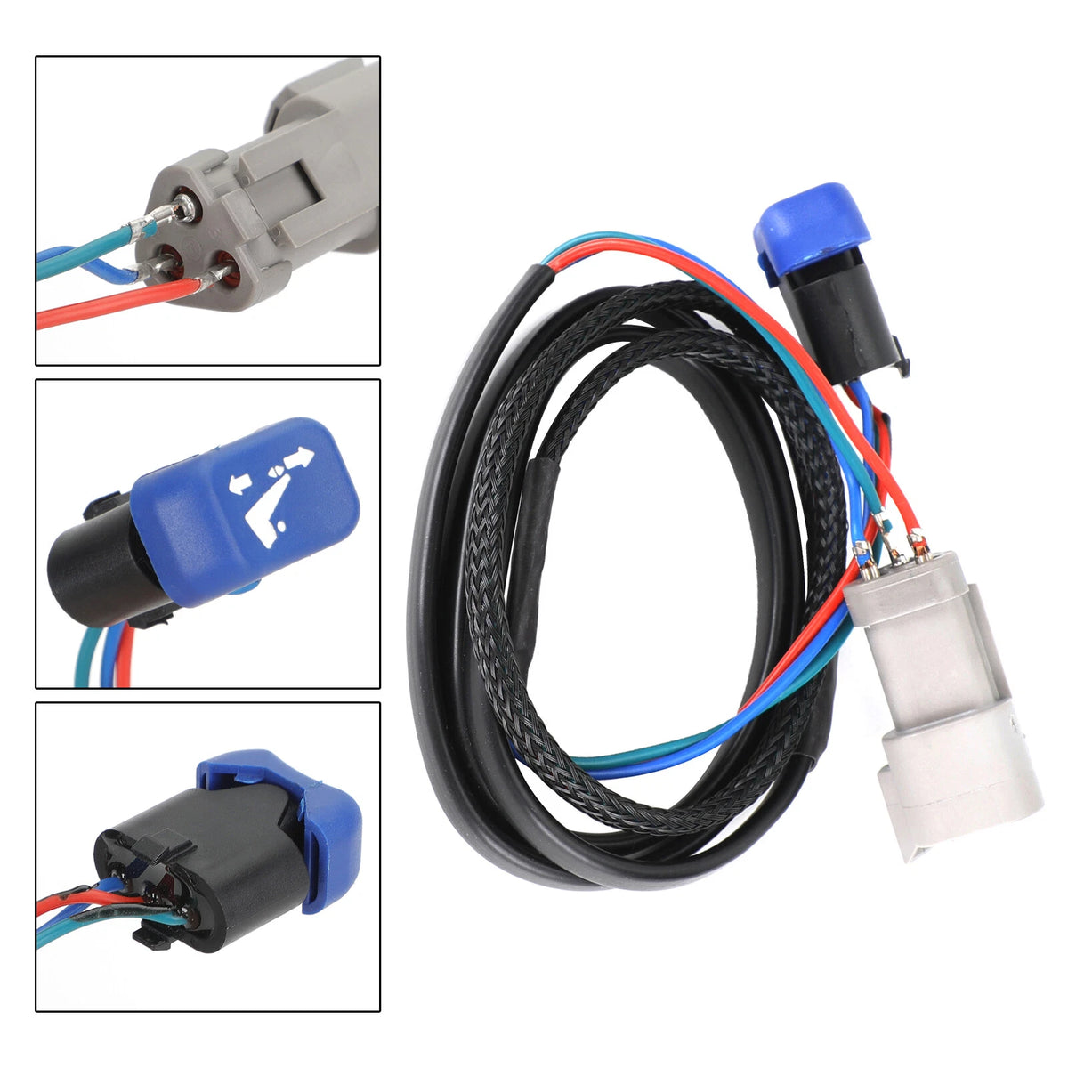 Power Trim Tilt Switch Assembly Kit for Johnson Evinrude Outboard (5006358, P010-C025)