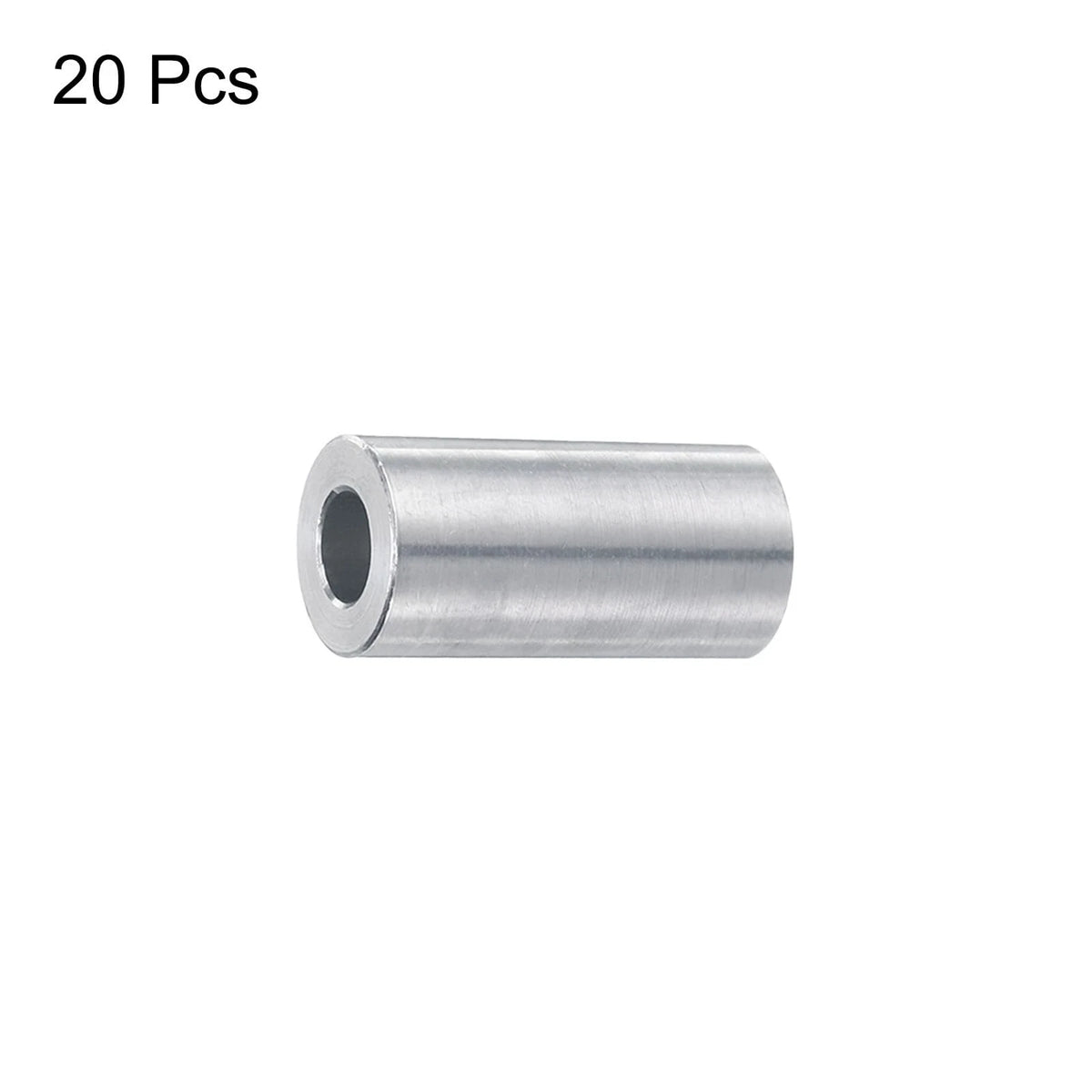 20X Aluminum Spacer 5mm Bore x 10mm OD x 20mm Length for Universal Use