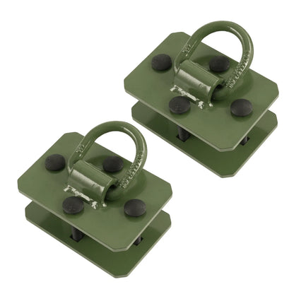 Set of 12 Tie Down Anchor D Rings for Trailer Truck (Universal)