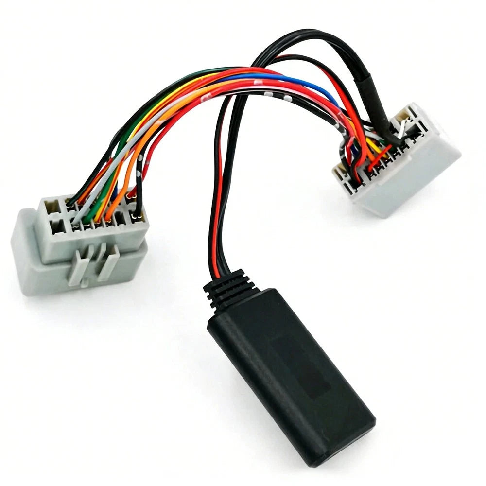 Bluetooth 5.0 AUX In Adapter Mic for Volvo V50 S60 S70 C70 V70 XC70 S80 XC90