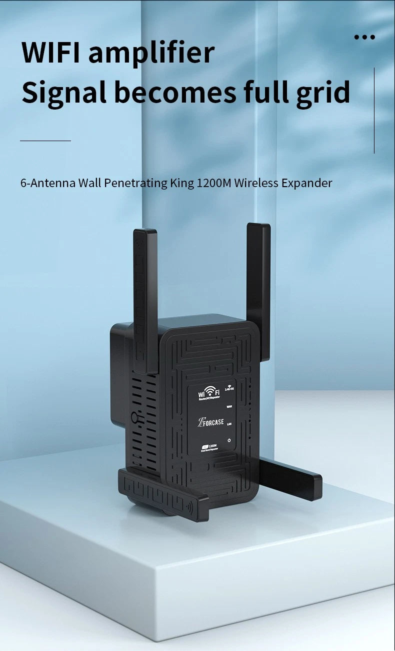 5GHz WiFi Range Extender Repeater Signal Booster for Wireless Routers