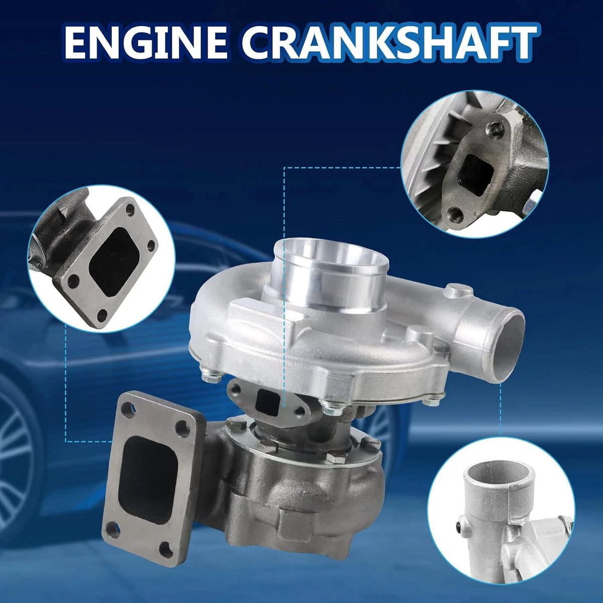 Turbocharger T3/T4 T04E for 1.6L Engines (T3T4.57AR)