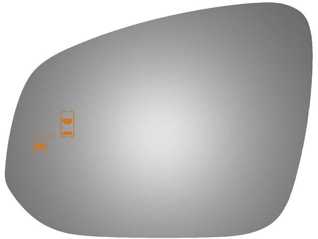 Left Door Mirror Glass for Toyota 4Runner (2024) - Burco 44227CTJP