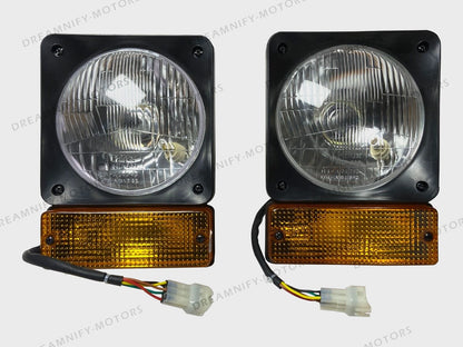Headlamp Assembly Set of 2 for JCB (700/21100, 262/68200)