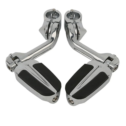 Adjustable Highway Bar Footpegs for Harley Touring Softail