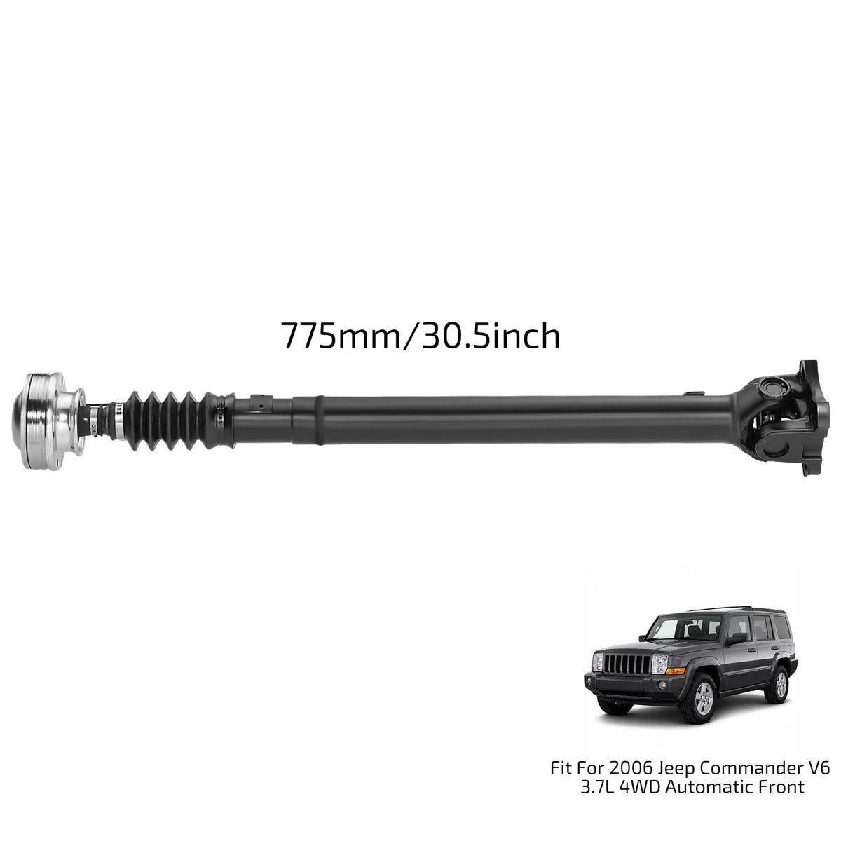 Front Prop Shaft for Jeep Commander Grand Cherokee (2005–2010) 3.7L
