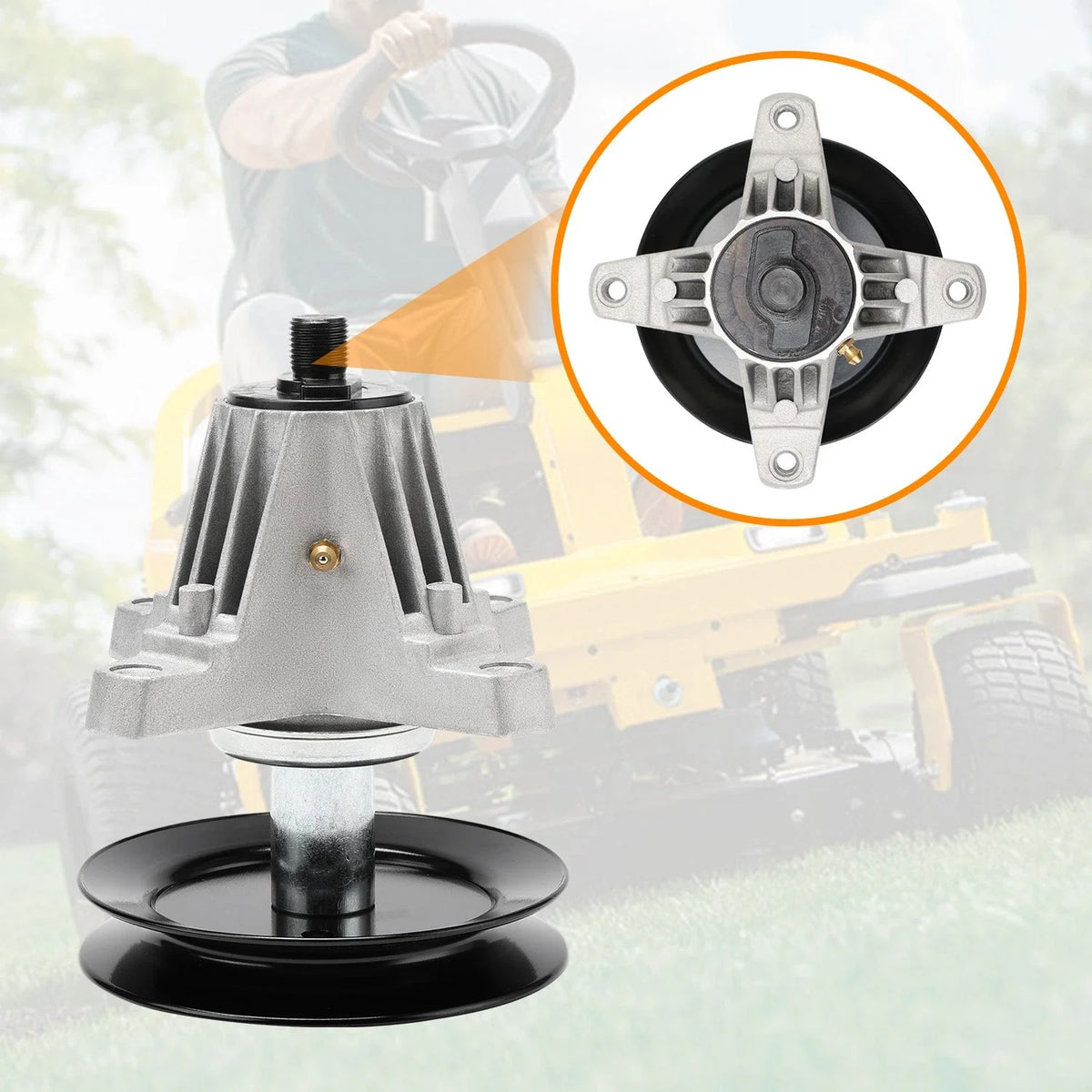 Deck Spindle Assembly for Cub Cadet ZT1-50 ZT2-50 (50" Deck) 618P09256
