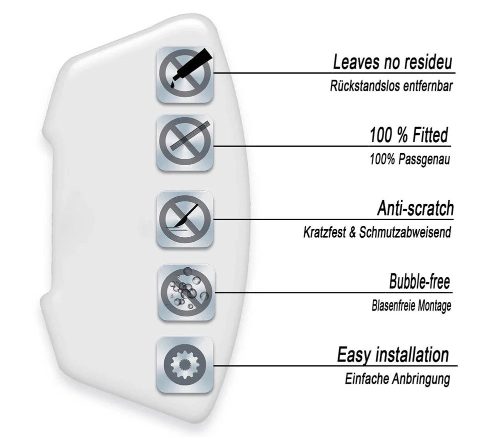 Scratch Protection Film Screen Protector for Ducati 848/1098/1198 (All Models)