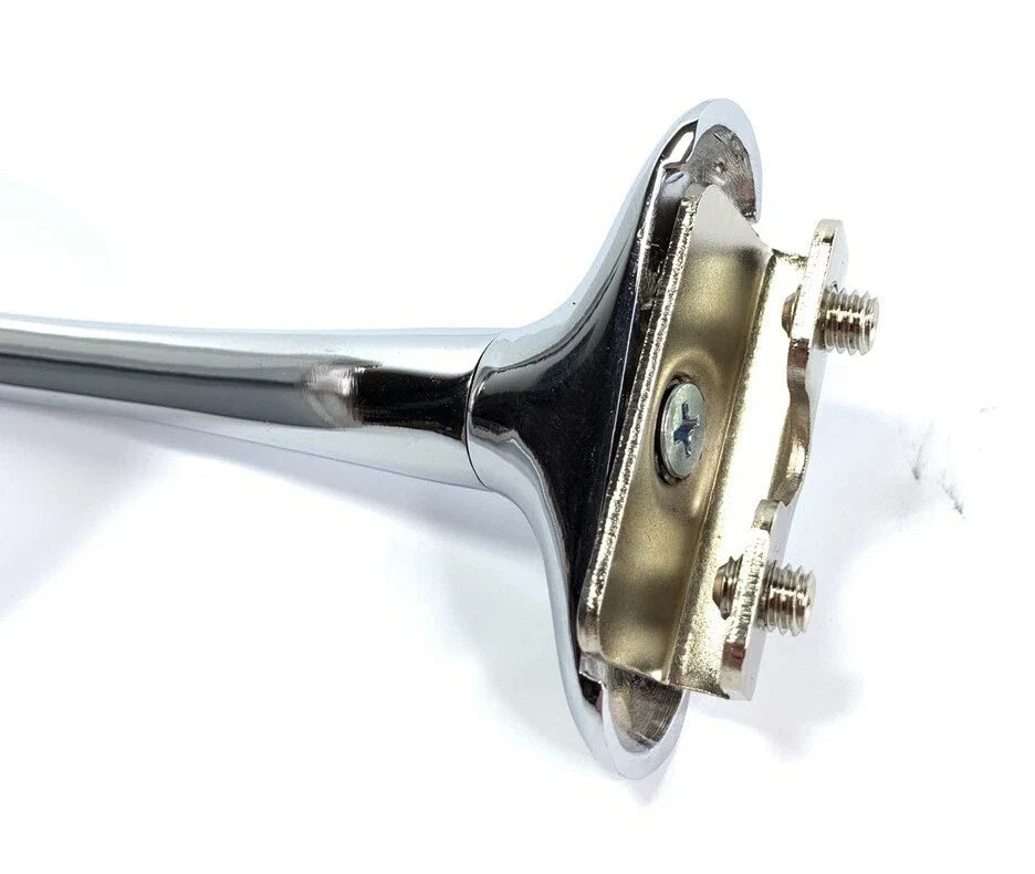 Universal Round Stainless Steel Long Arm Peep Mirror for Ford Chevy Dodge (1990–2025)