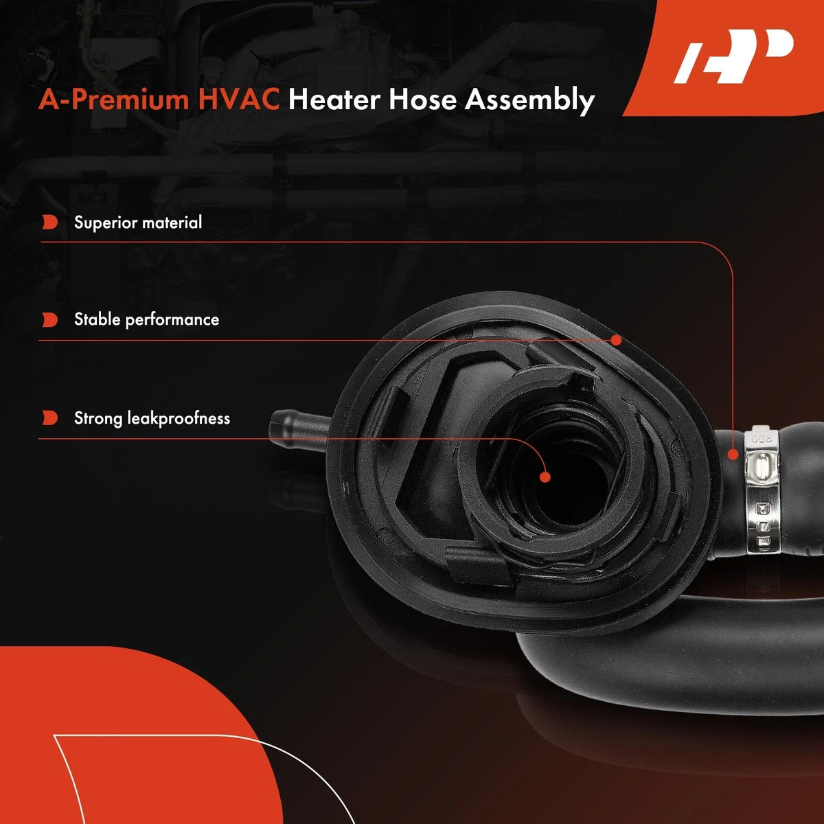 HVAC Heater Hose Assembly for Mercedes-Benz C250 C300 C350 E350 (2012–2015)