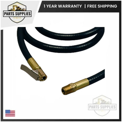 60" Air Hose with Euro Clip for Coats 4040 4050 Tire Changer