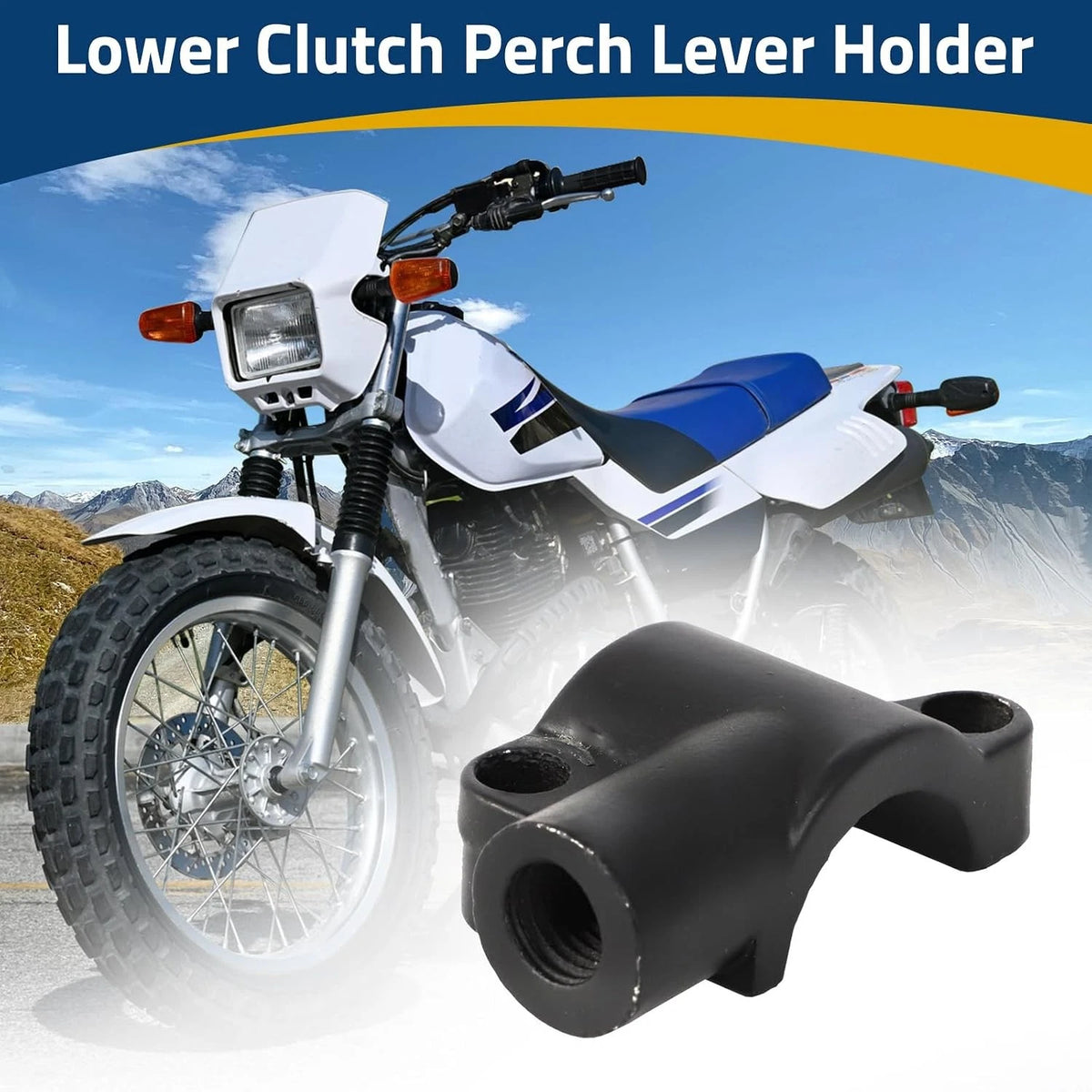 Lower Clutch Perch Lever Holder for Yamaha WR250R WR250X XT225 TT-R125E TT-R250 (33G-82913-01-00)
