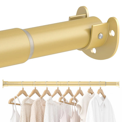 Adjustable Heavy-Duty Closet Rod for 17-40 Inch Spaces