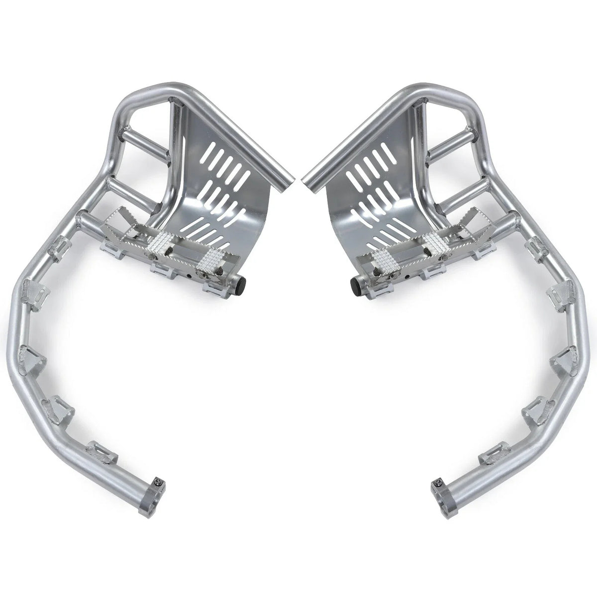 Silver Nerf Bars for Honda TRX 450R 450ER Sportrax (All Years)