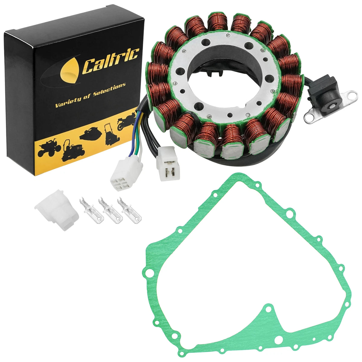 Stator & Gasket for Arctic Cat 400 CR TRV 4X4 (2010–2015) ST351+GT229, 3323-200, 0802-056