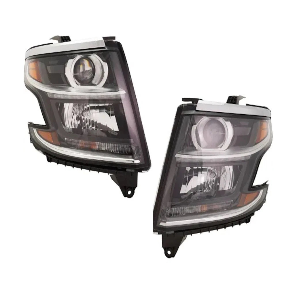 Headlight Assembly Pair for Chevy Tahoe (2018–2020) LLX-PAIR-GM2502485-CL360A70, GM2502485, GM2503485