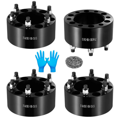 Wheel Spacers for Toyota FJ Cruiser (2007–2014) 6x139.7 3" M12x1.5