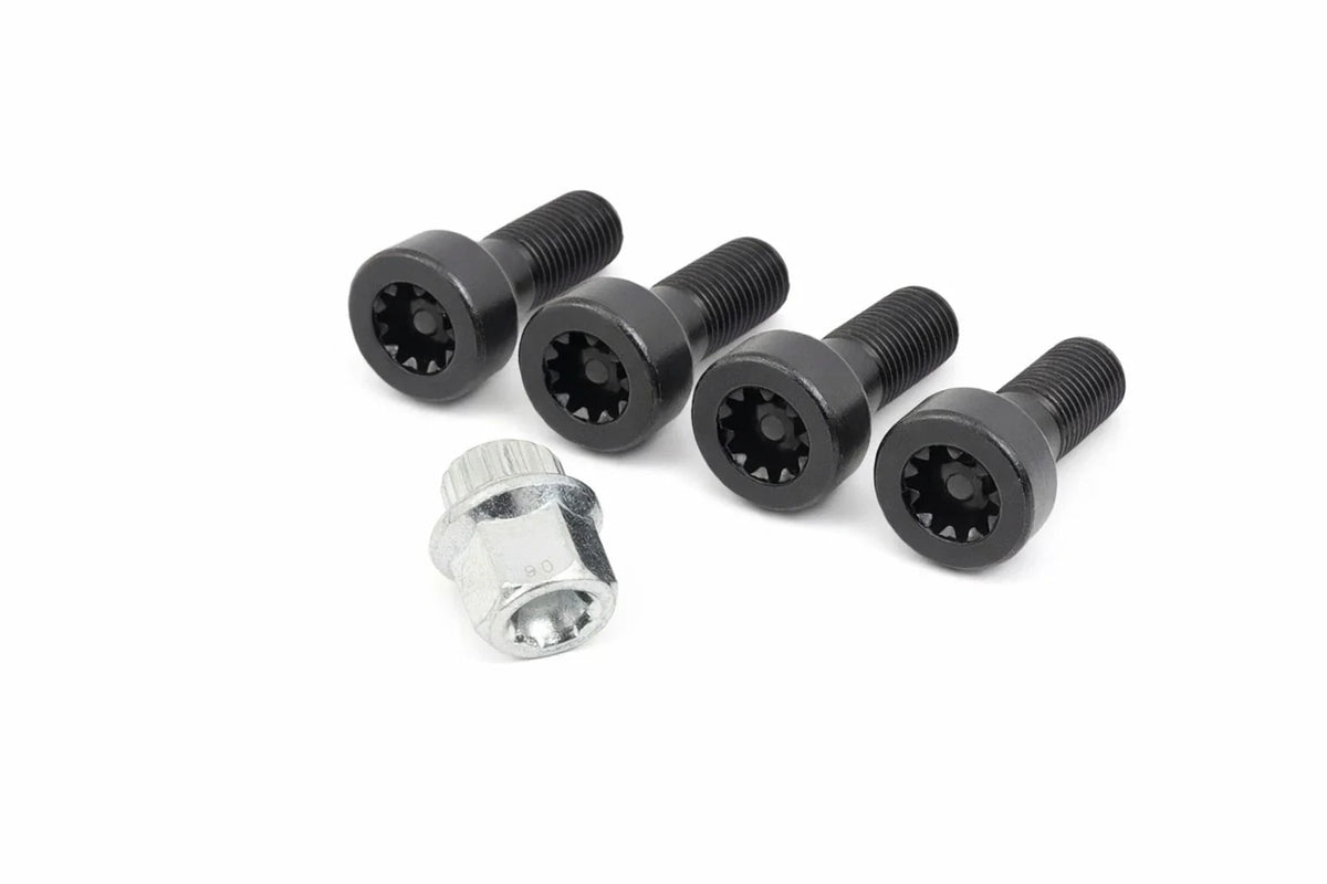 Set of 4 Wheel Locks for BMW M5, 528i, 525i, Mini Cooper (OEM 36136786419)