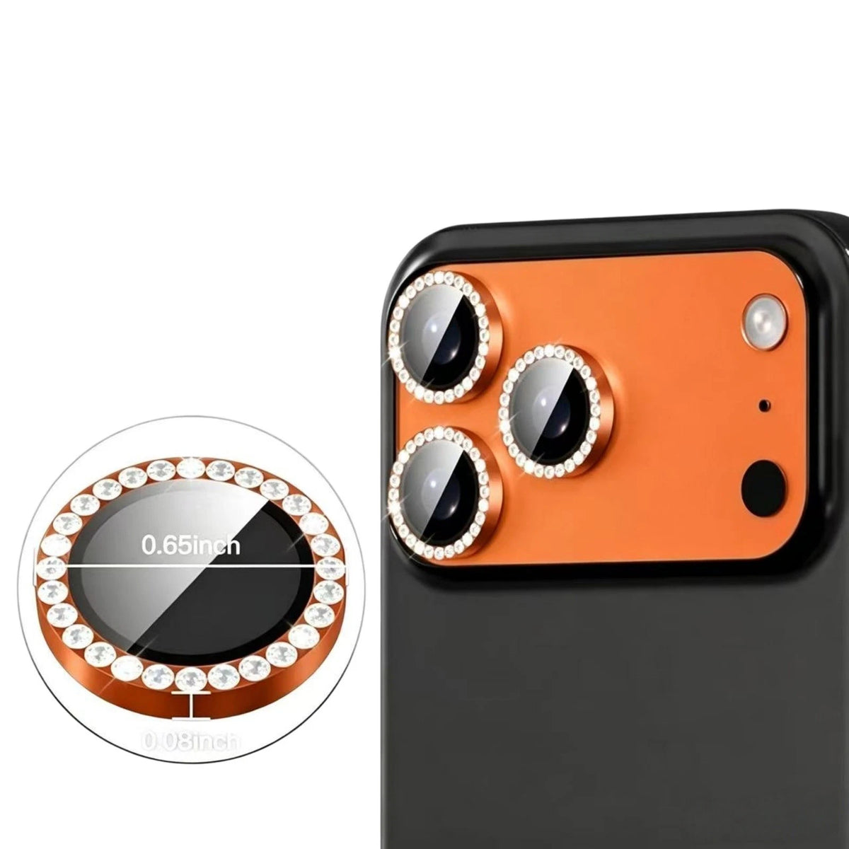 9H Tempered Glass Camera Lens Protector for iPhone 17 Series